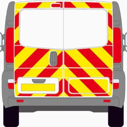 Renault: Renault Trafic MK2 2001 to 2014 No Windows Chevron Kit