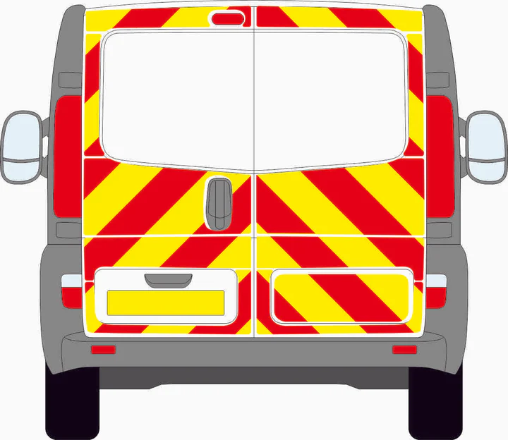 Renault: Renault Trafic MK2 2001 to 2014 No Windows Chevron Kit