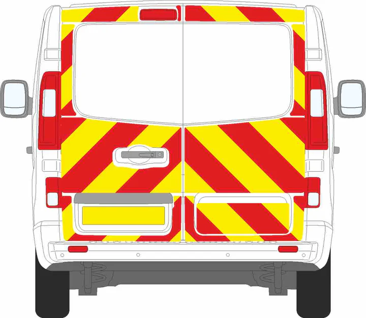 Renault: Renault Trafic MK3 2014 to present No Windows Chevron Kit